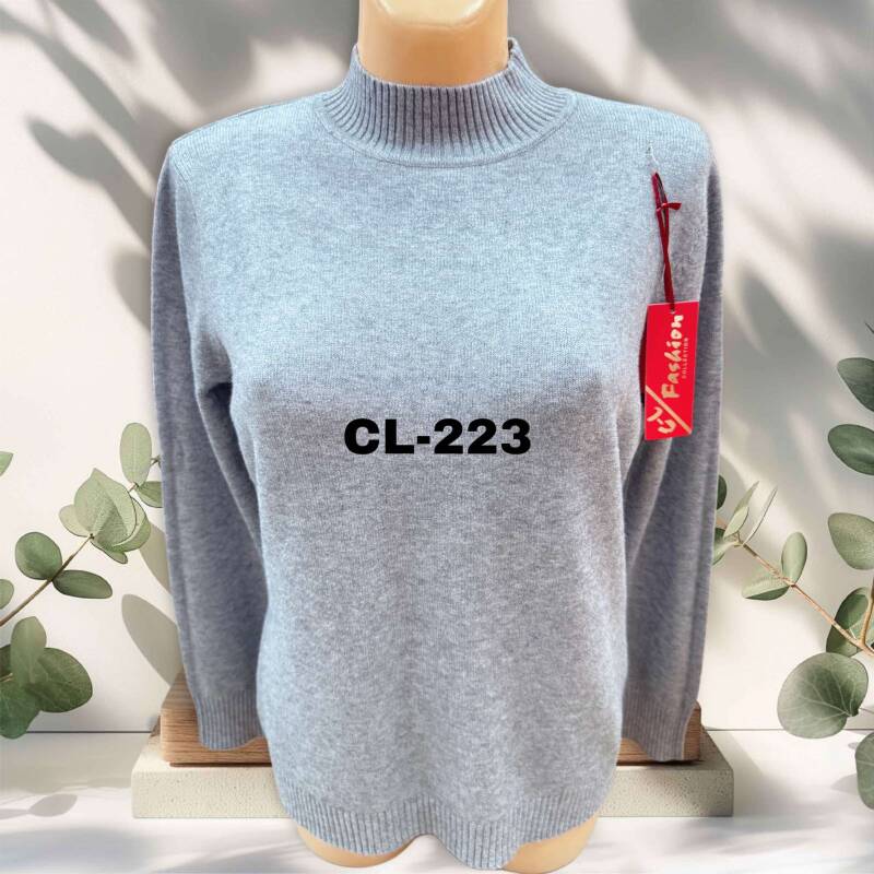Swetry damskie Roz L-3XL. 1 kolor. Paczka 10 szt